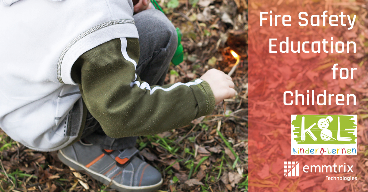 Fire Safety Education for Children Vectorization