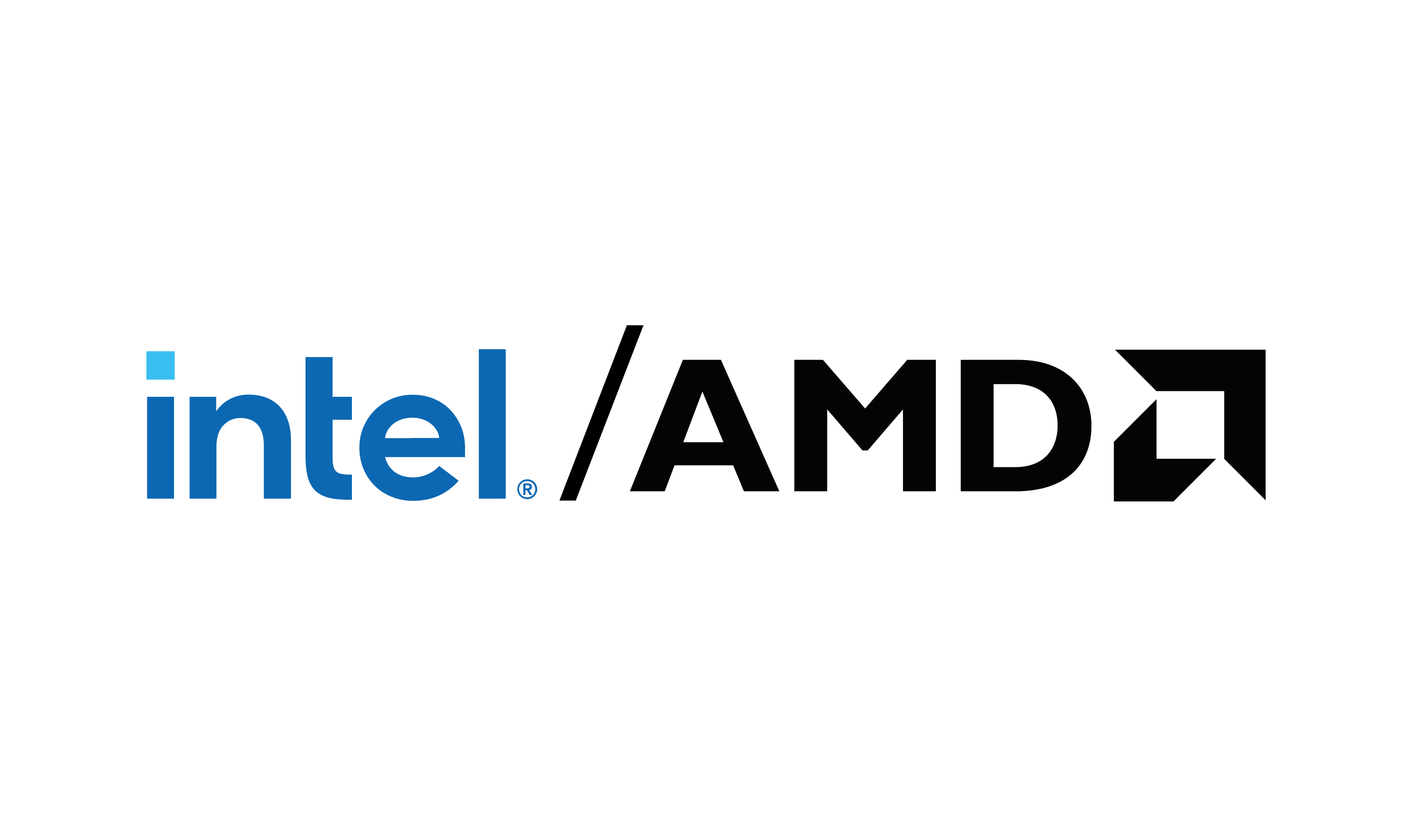 intel_AMD logo intel_AMD logo