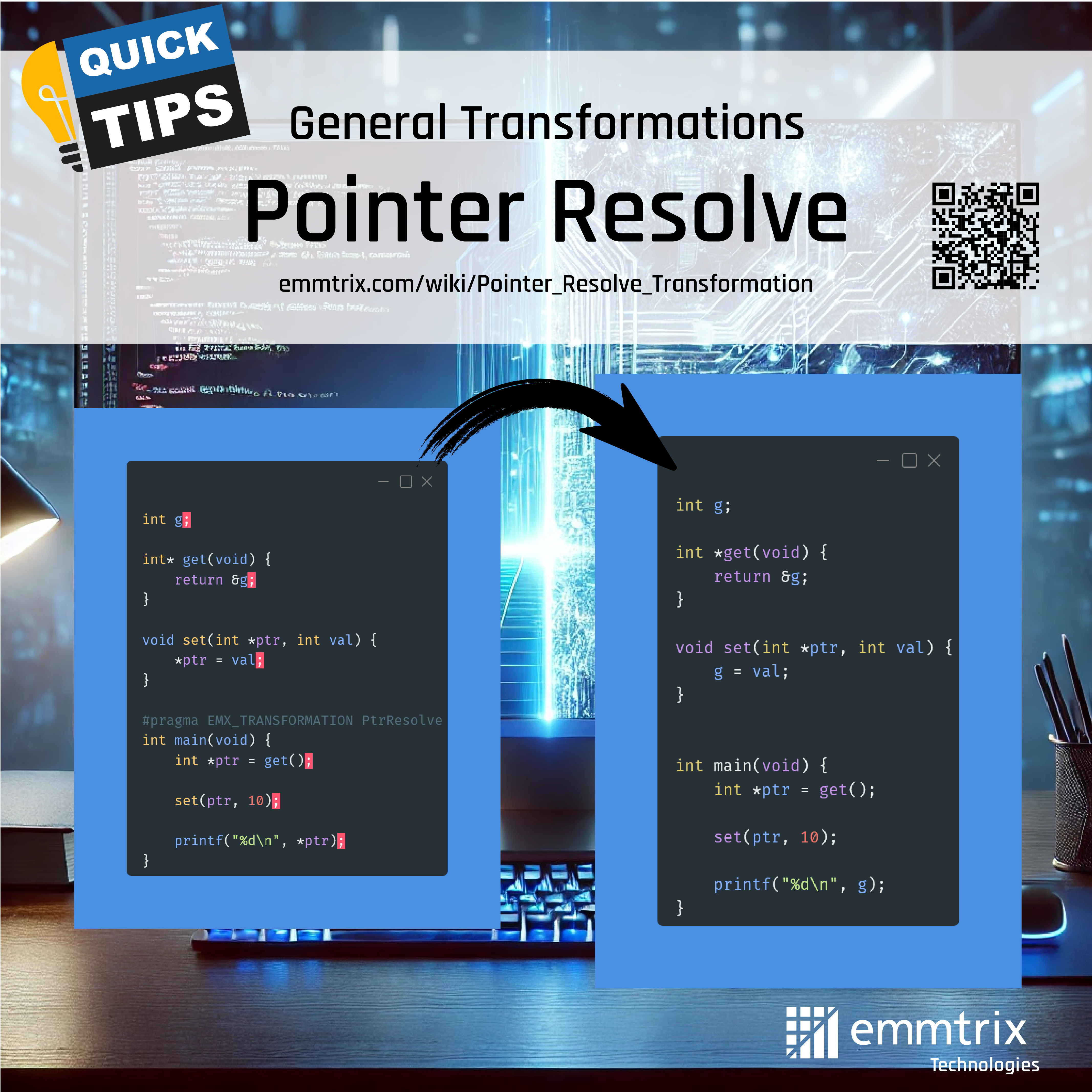 Pointer Resolve Transformation