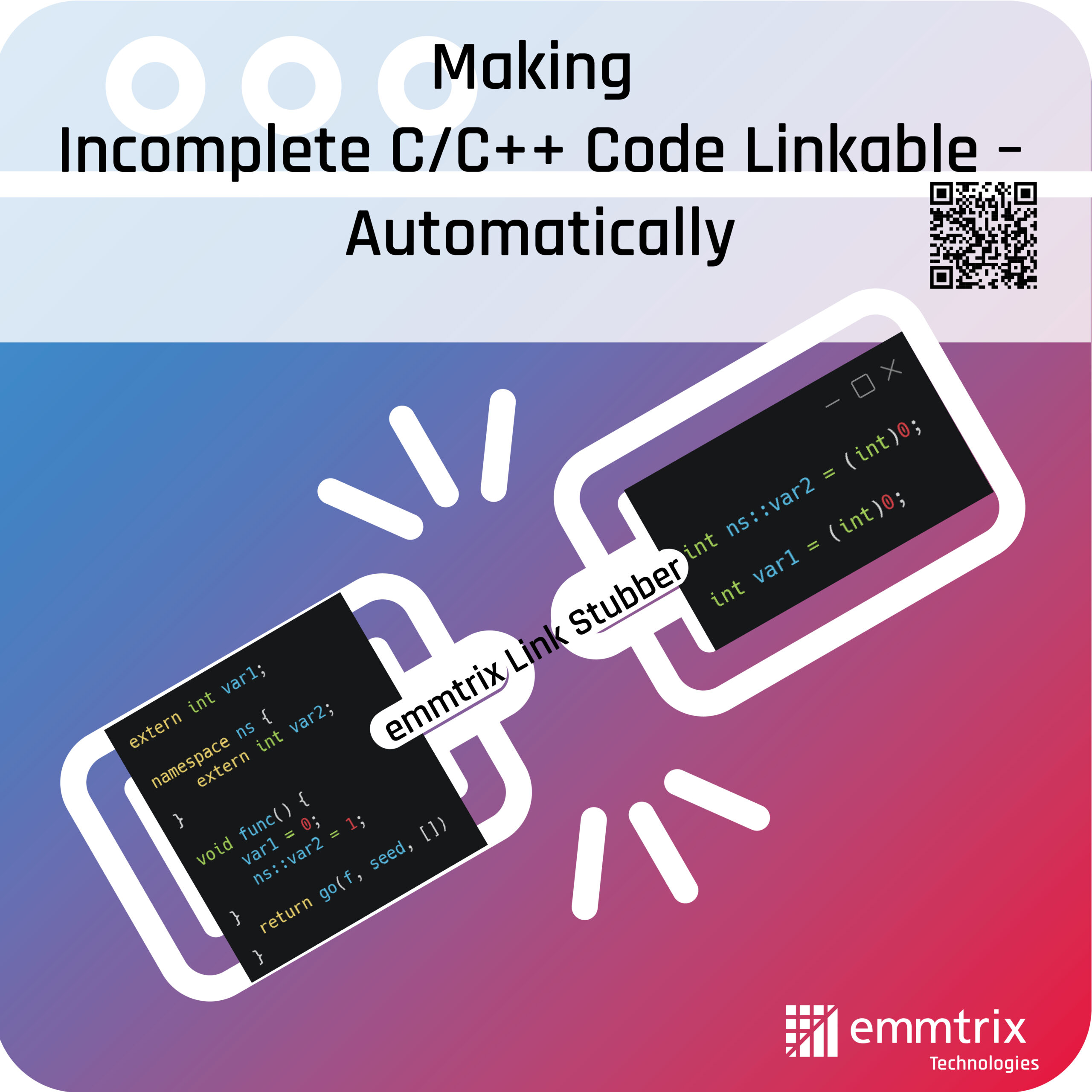 emmtrix Link Stubber